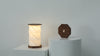 Wooden folding lamp