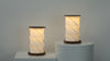 Wooden folding lamp
