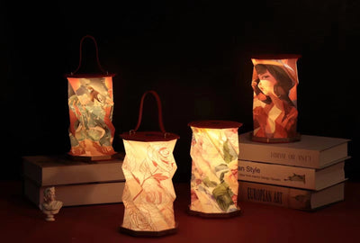 Folding lamp