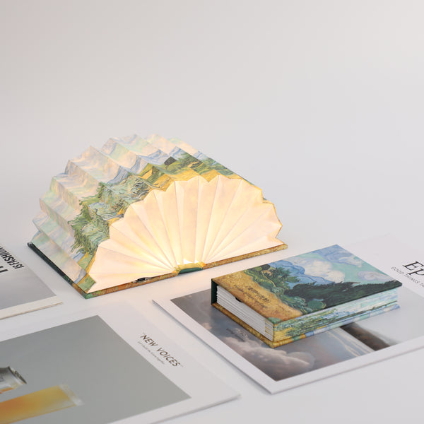 Corporate gift folding lamp with customized company logo