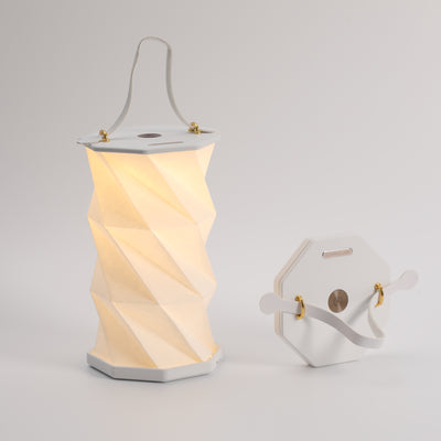 Corporate gift folding lamp with customized company logo