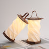 Creative cultural lamp with foldable structure for modern interiors