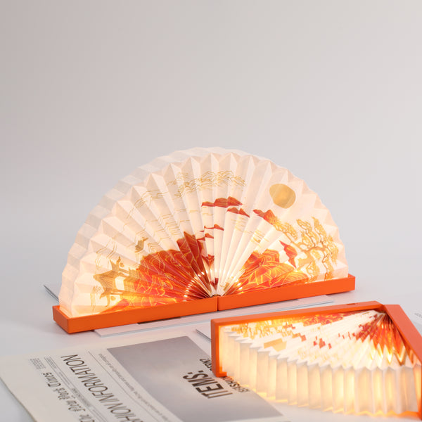 Customizable cultural creative folding lamp for holiday gifting