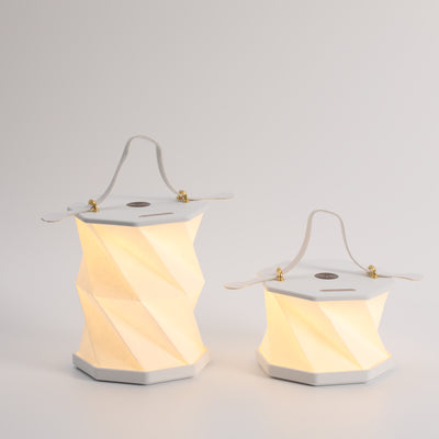 Holiday-themed folding lamp designed for festival decorations