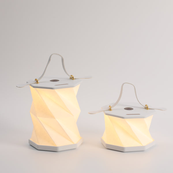Holiday-themed folding lamp designed for festival decorations
