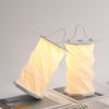 Artistic folding lamp used as stylish home decoration