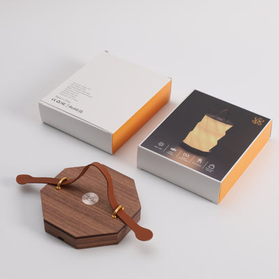 Custom IP pattern folding lamp for brand licensing projects