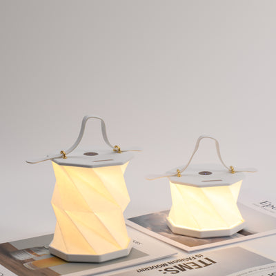 Folding lamp used for retail display and gift store promotions